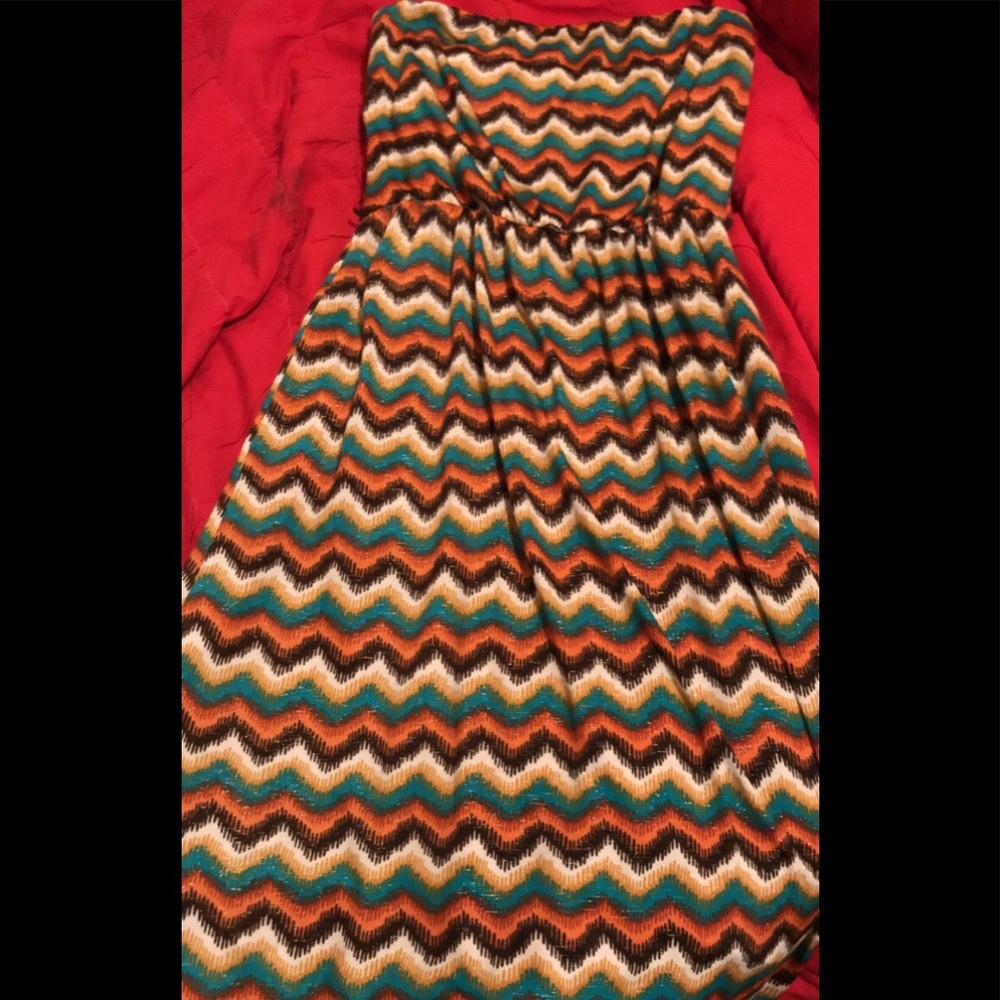Strapless dress